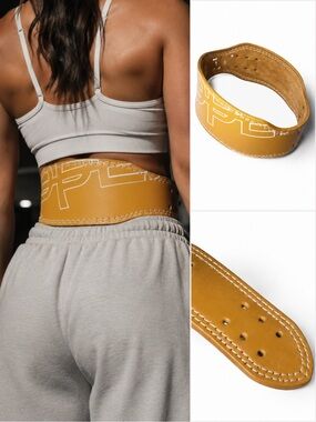 uppper lifting belt orange brand new